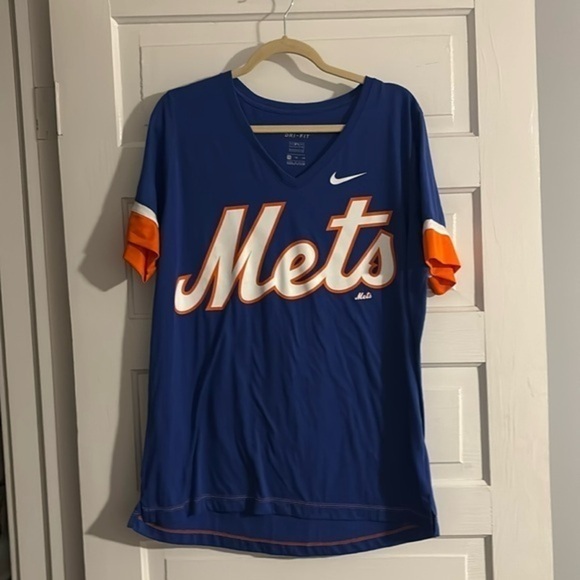NY Mets Colored Jersey T-Shirt - Picture 1 of 5